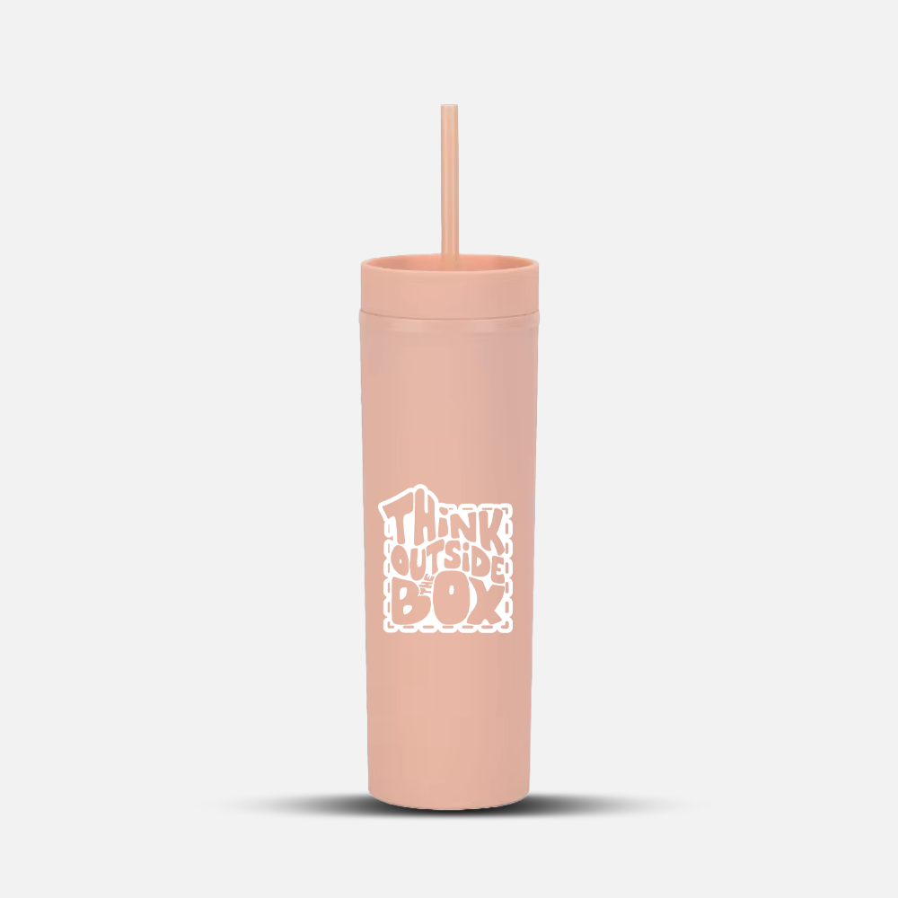Branded 16oz Matte Acrylic Tumbler