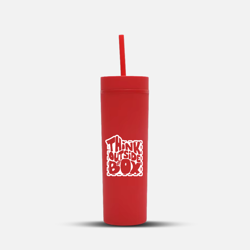 Branded 16oz Matte Acrylic Tumbler