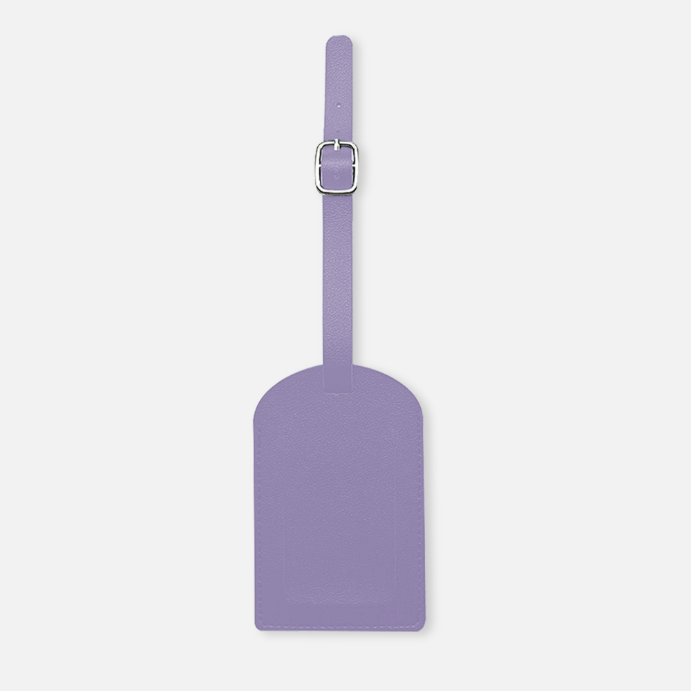 Custom Logo PU Leather Luggage Tag