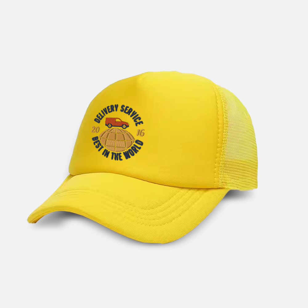 Custom Logo Embroidered Trucker Hat