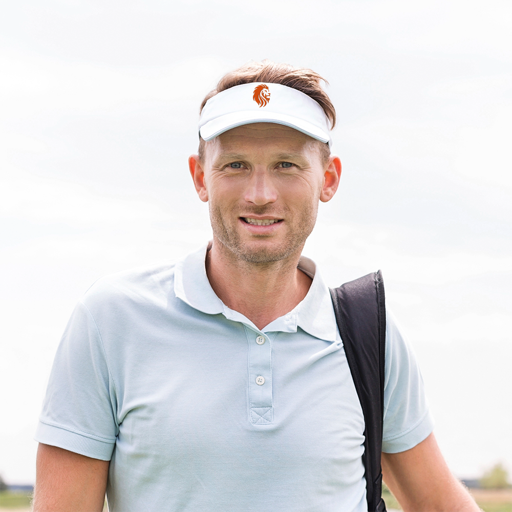 Custom Embroidered Adjustable Sun Visor