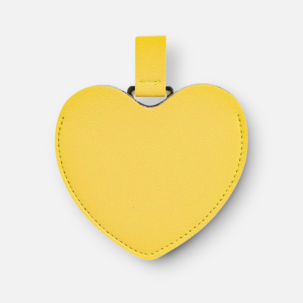 Custom Logo Heart Compact Mirror