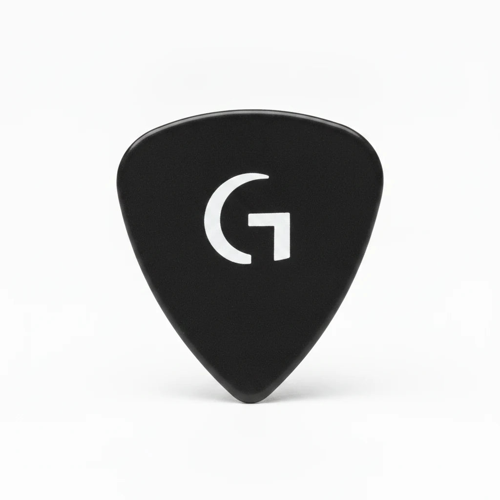 Black Celluloid Guitar Picks