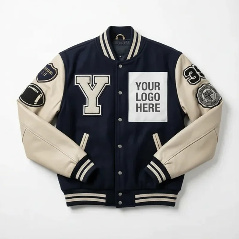 Varsity Jacket with Patches