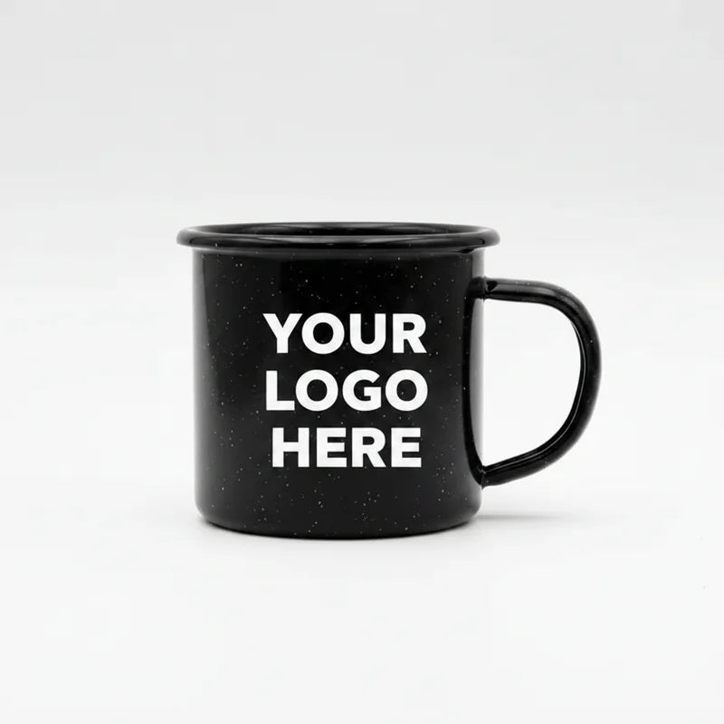 Glacier Camp 12oz Enamel Steel Mug