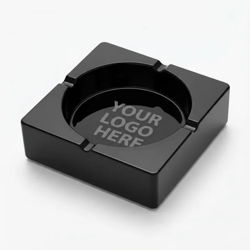 Glass Ashtray Square