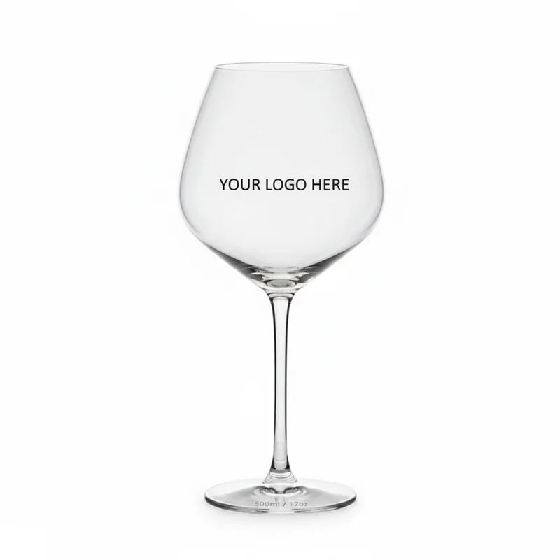 Burgundy Crystal Wine Glass 17oz
