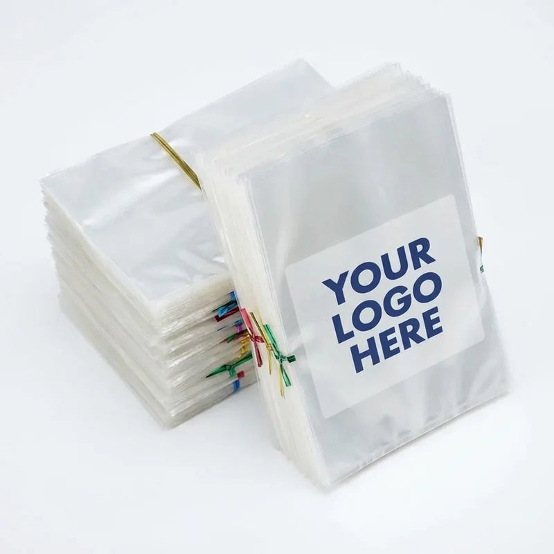 Clear Cellophane Bags 50-Pack