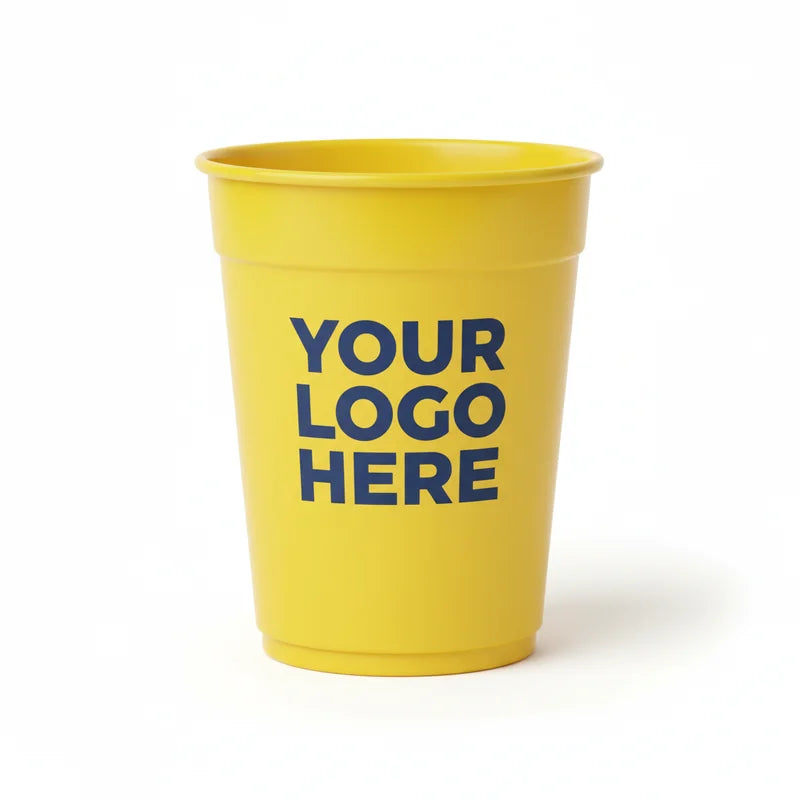 Classic Smooth Stadium Cup 12oz Yellow