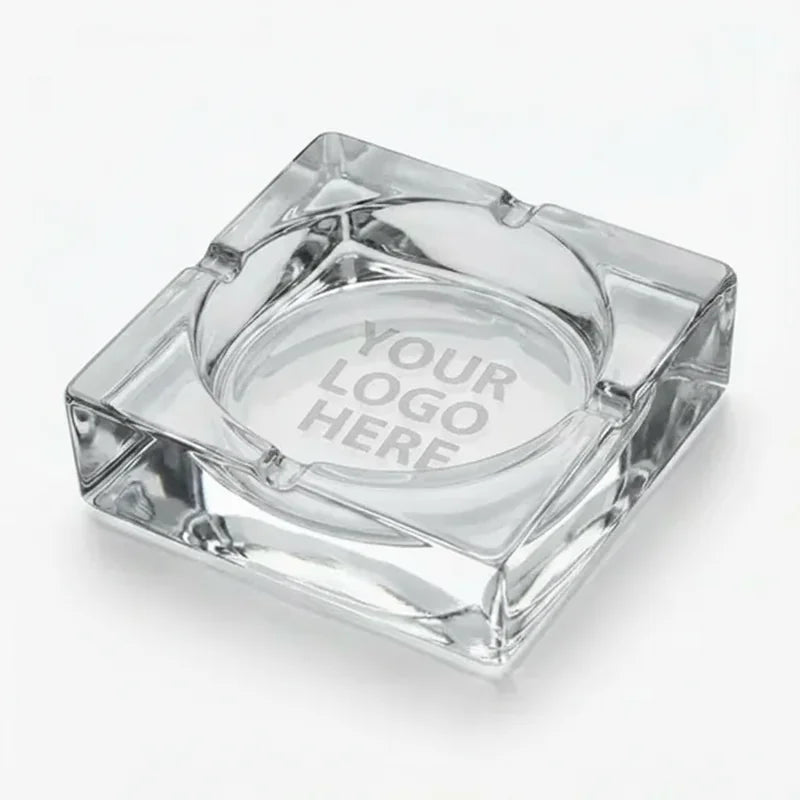 Glass Ashtray Square