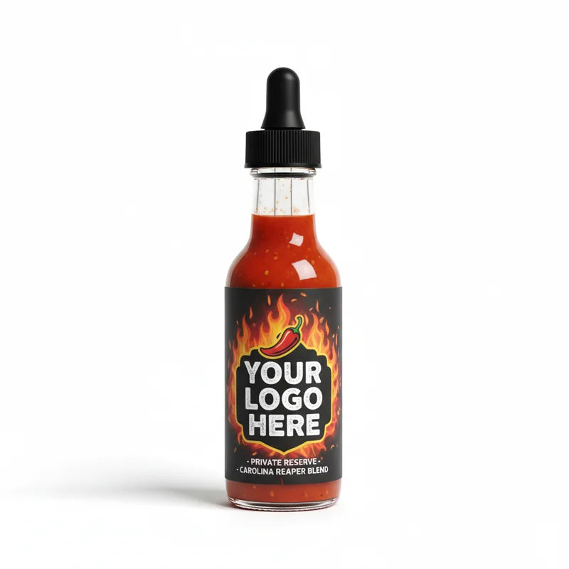 Custom Hot Sauce Bottle