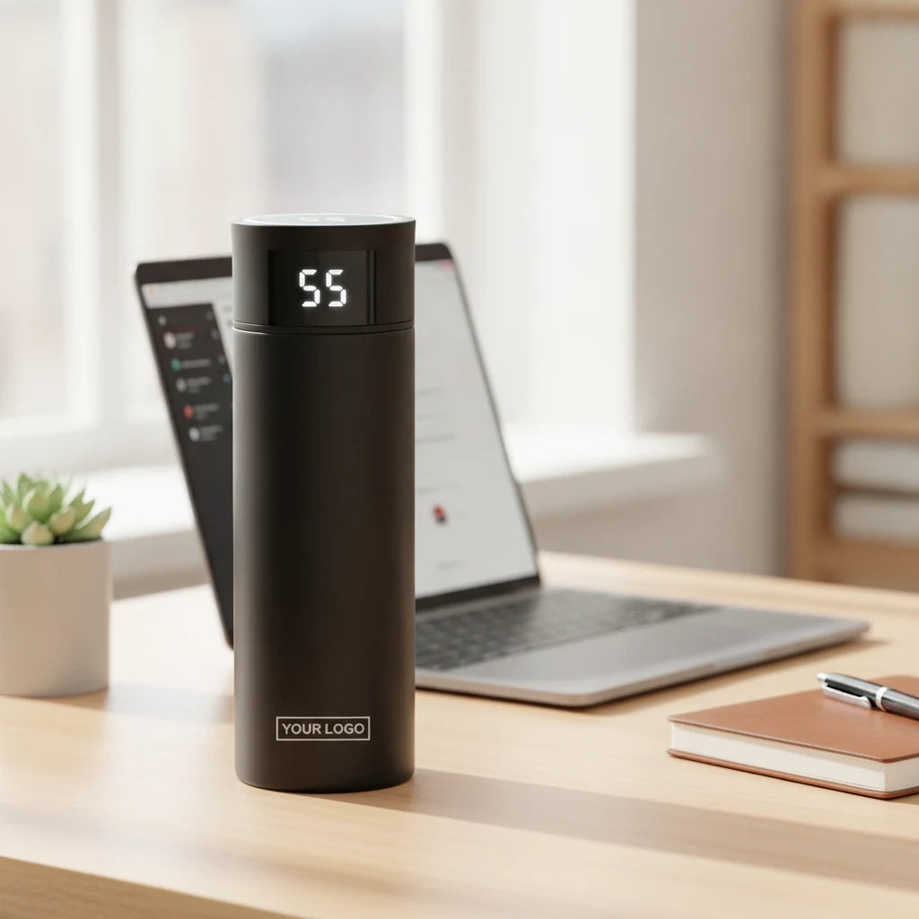 Smart Insulated Bottle with LED Temperature Display 500ml
