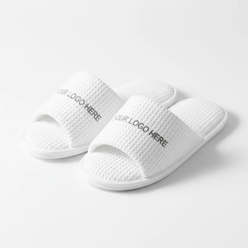 Custom Waffle Spa Slippers