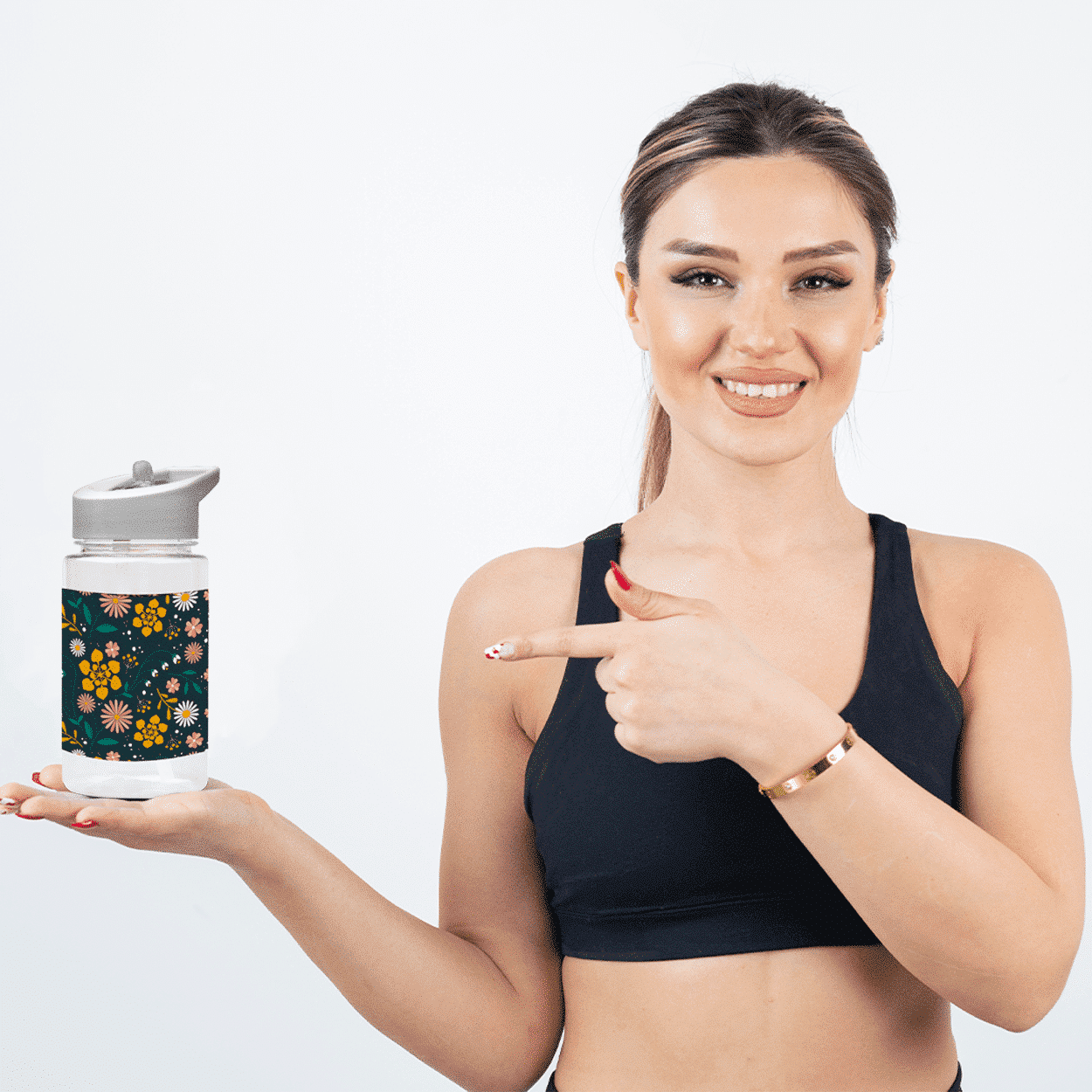 Clear Plastic Water Bottle