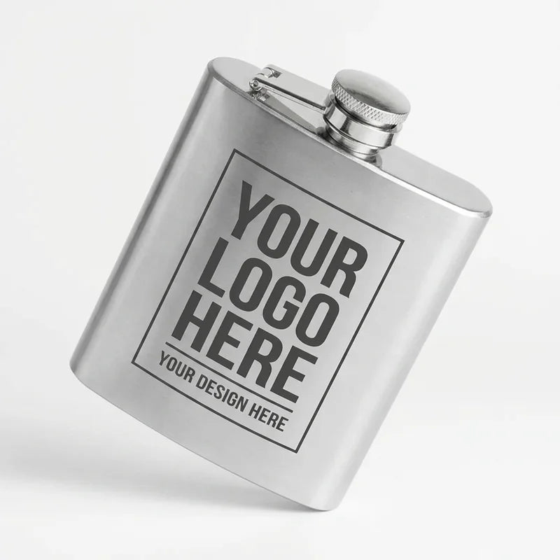 Hip Flask 8oz Stainless