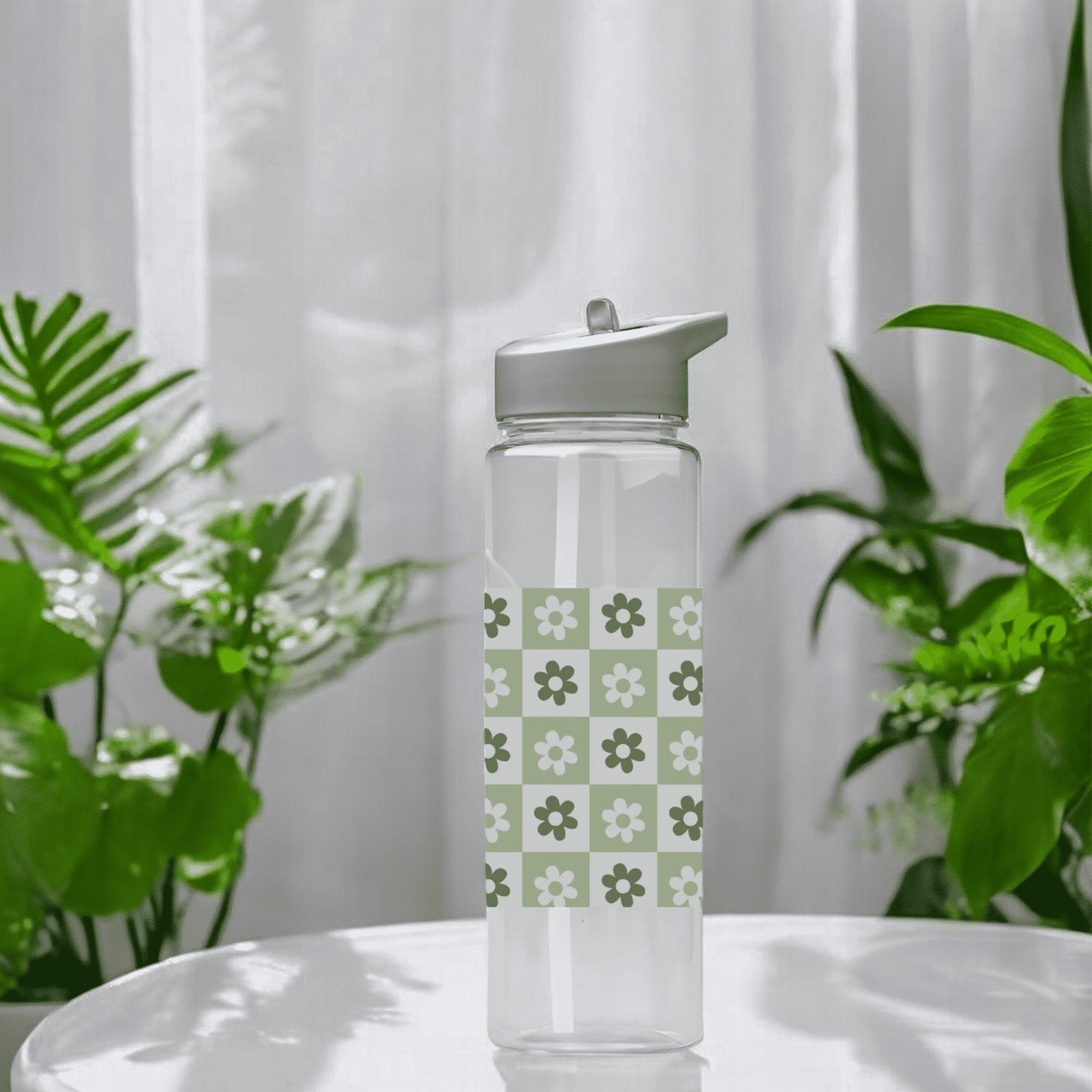 Clear Plastic Water Bottle