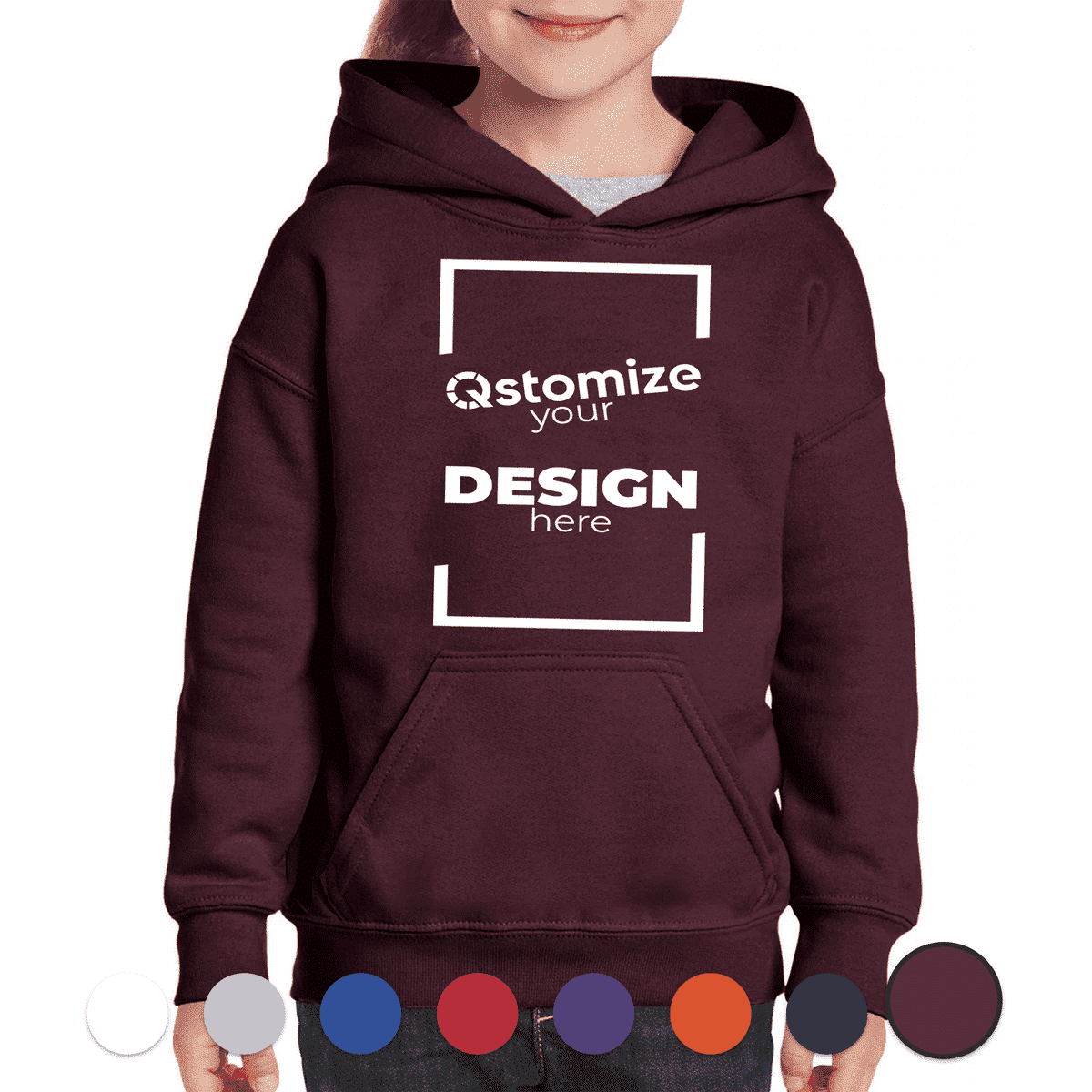 Gildan Heavy Blend™ Youth Hooded Sweatshirt - 18500B