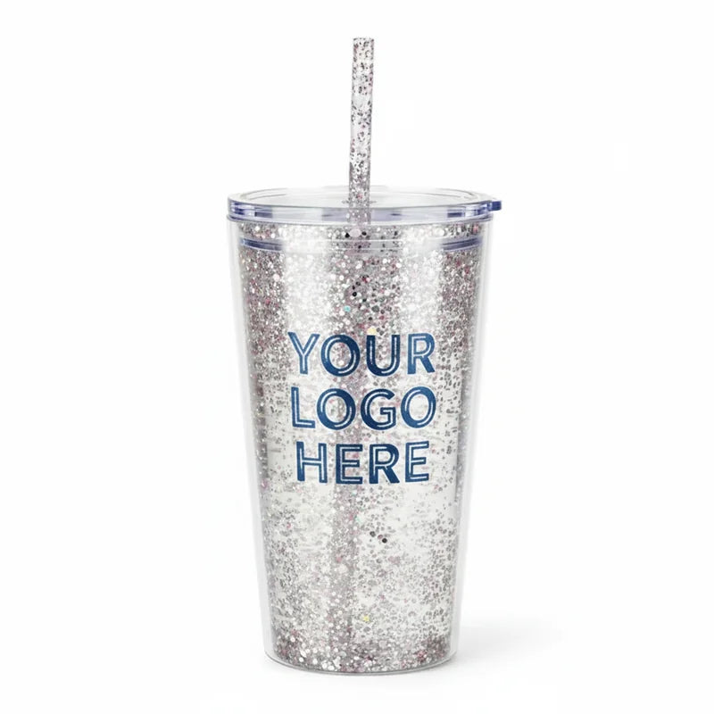 Glitter Acrylic Double-Wall Tumbler