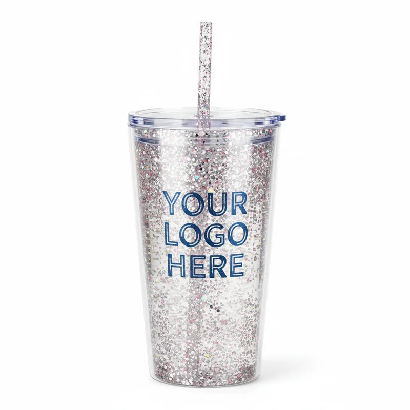 Glitter Acrylic Double-Wall Tumbler