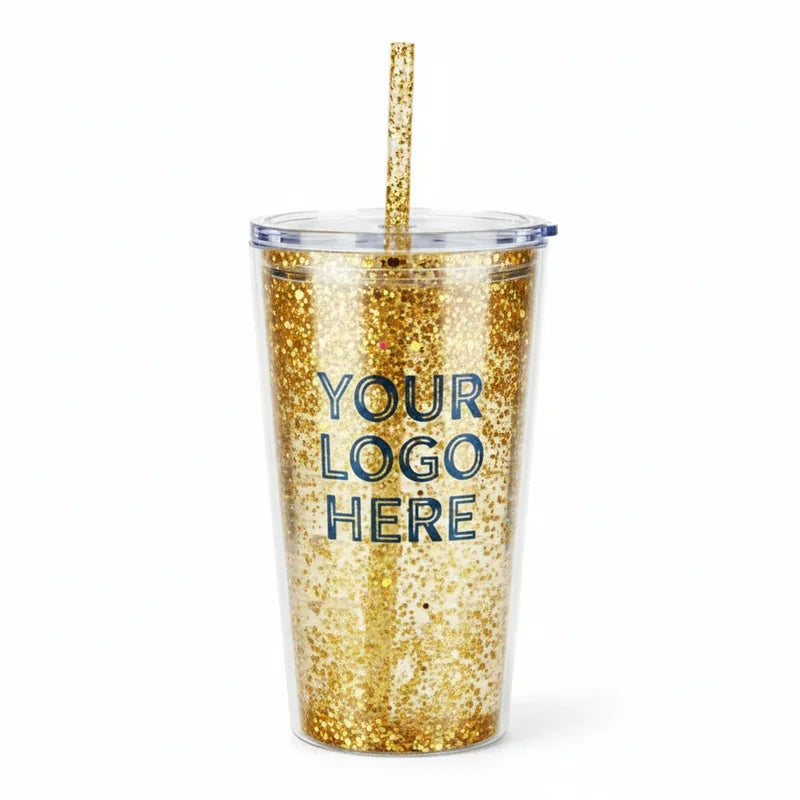 Glitter Acrylic Double-Wall Tumbler