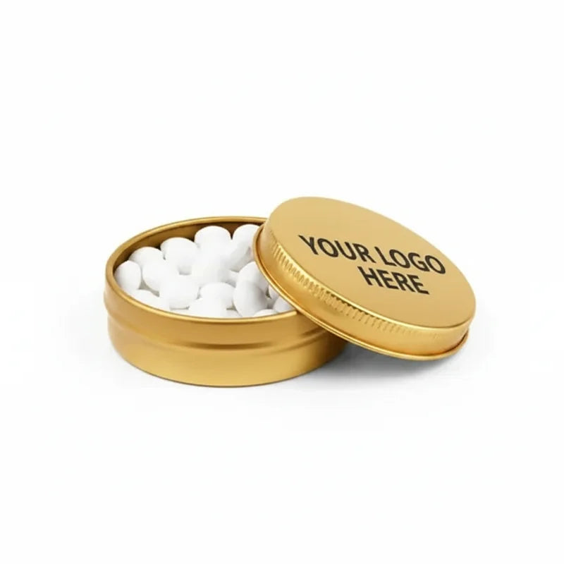 Breath Mints in Tin