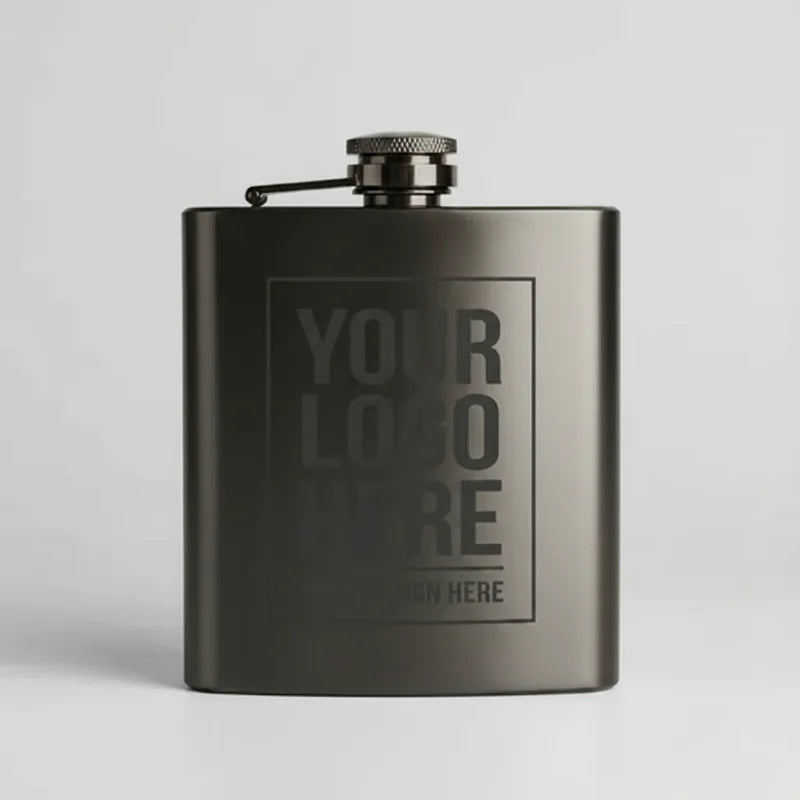 Hip Flask 8oz Stainless