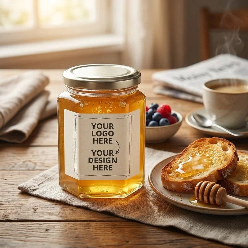Raw Honey 8oz Jar