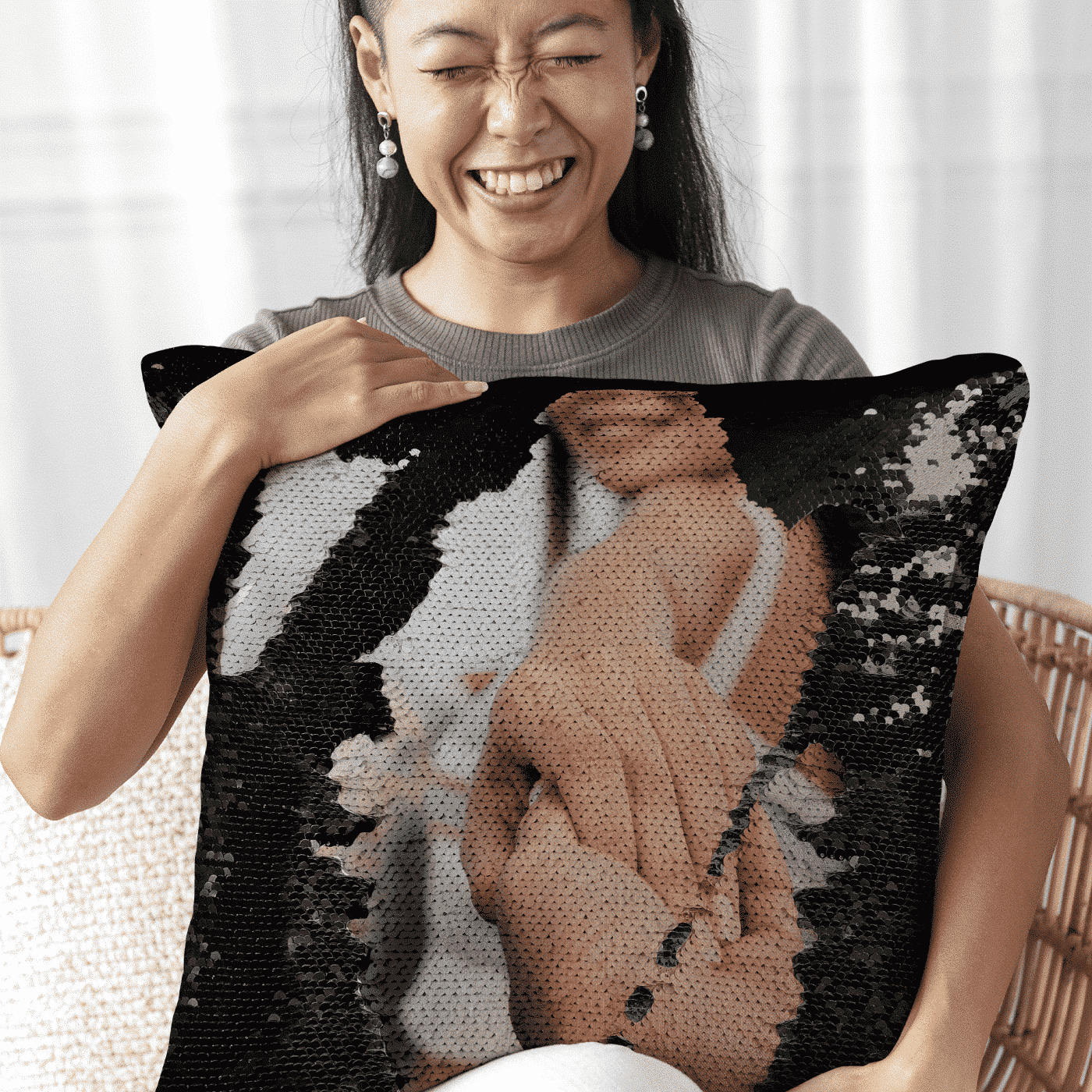 Classic Sequin Pillow