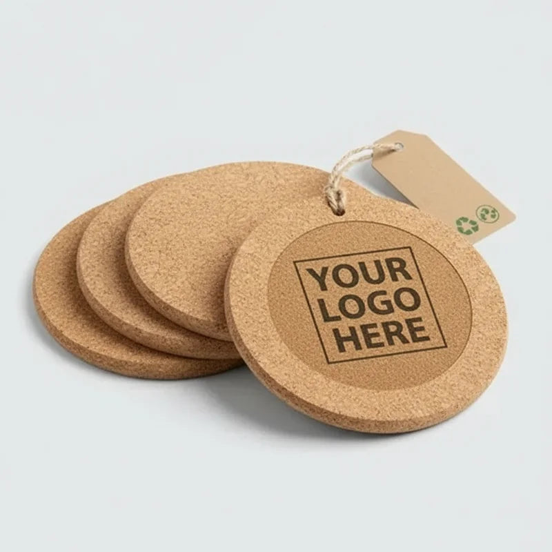 Cork Coaster Set of 4