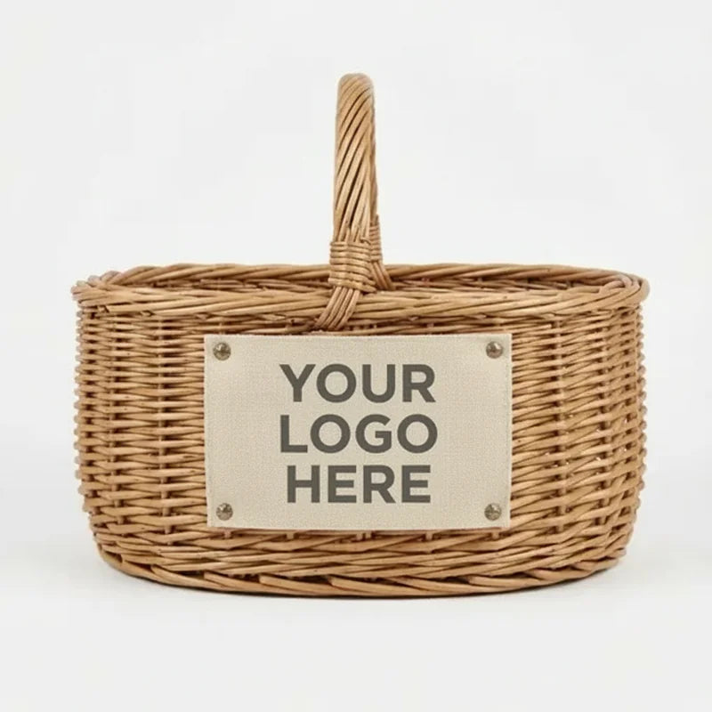 Wicker Gift Basket