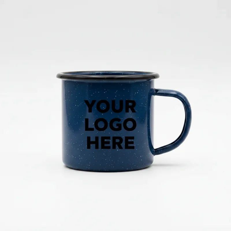 Glacier Camp 12oz Enamel Steel Mug