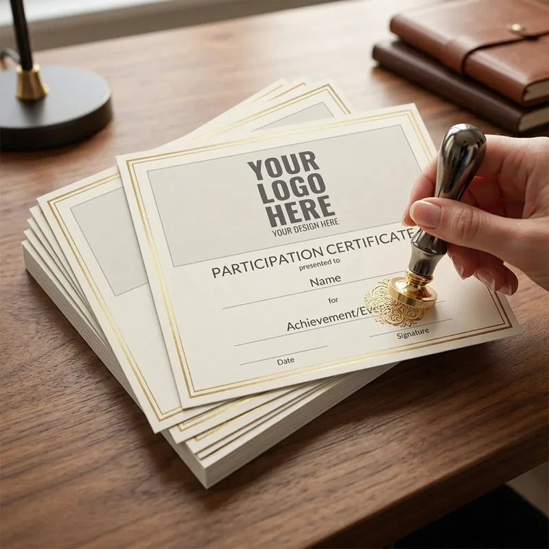 Participation Certificate Pack
