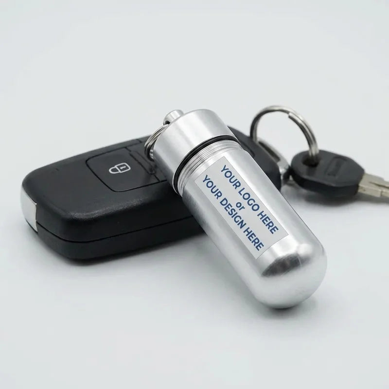 Pill Case Keychain