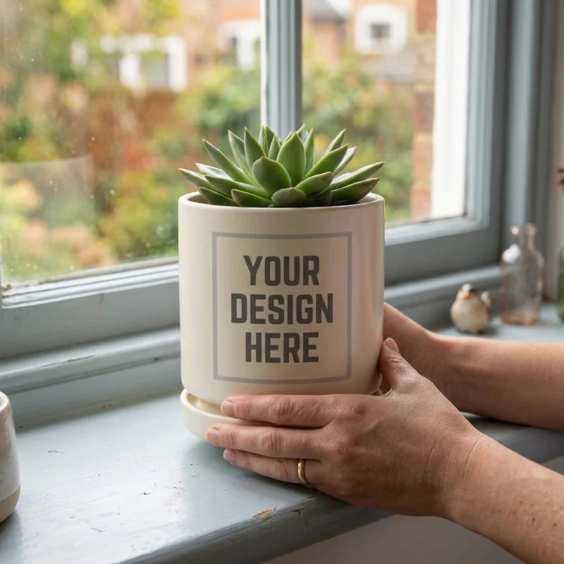 Ceramic Plant Pot 6"