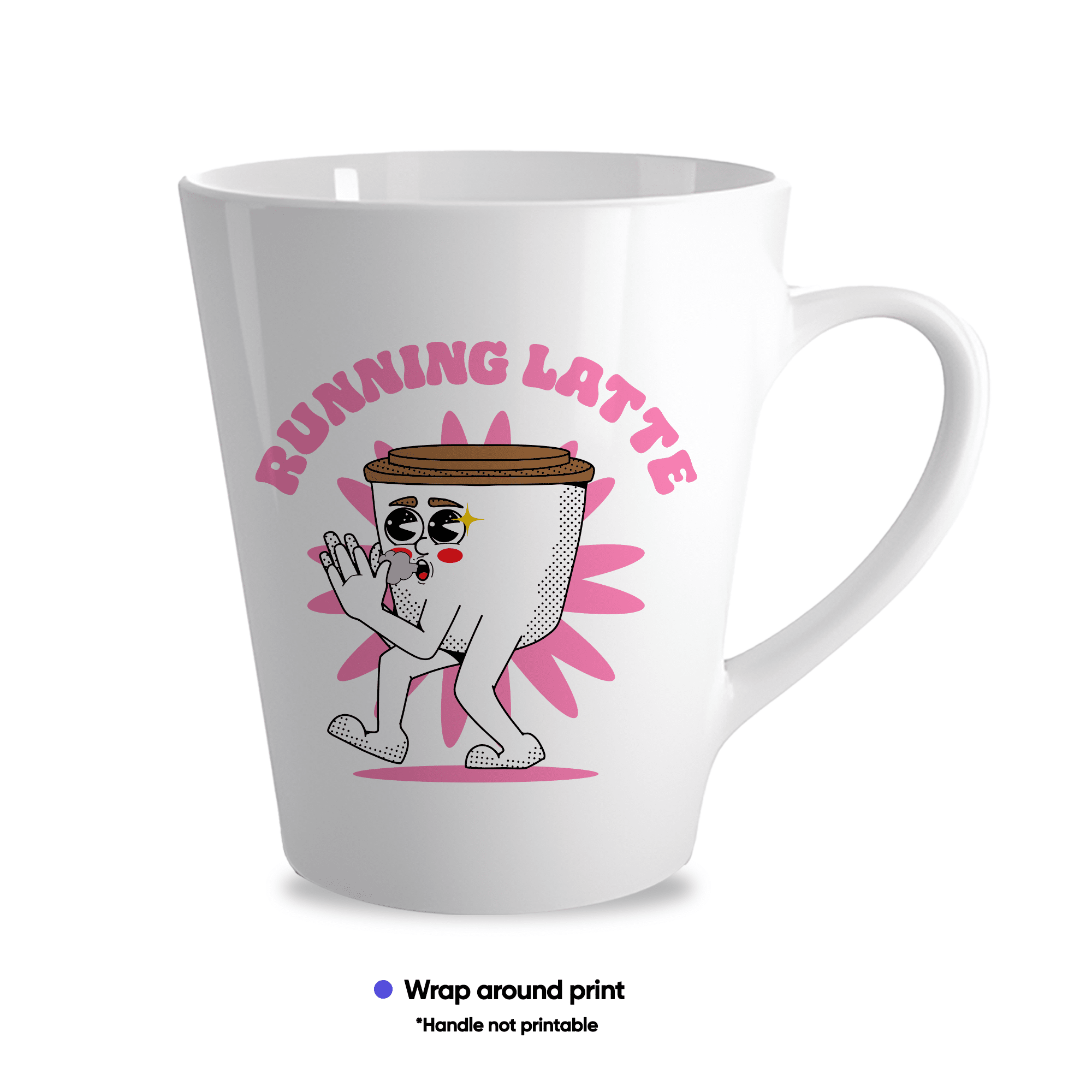 12 oz Ceramic Latte Mug