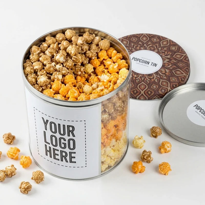 Gourmet Popcorn Tin