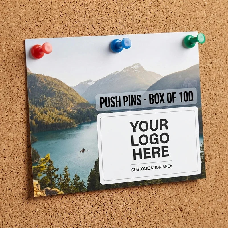 Push Pins Box of 100