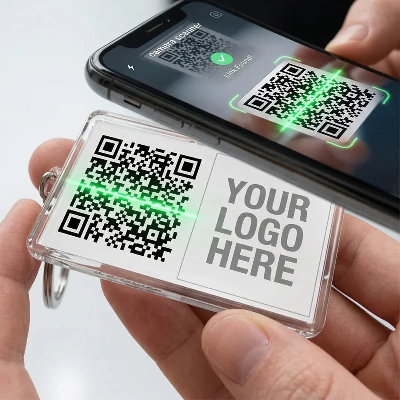 QR Code Keychain