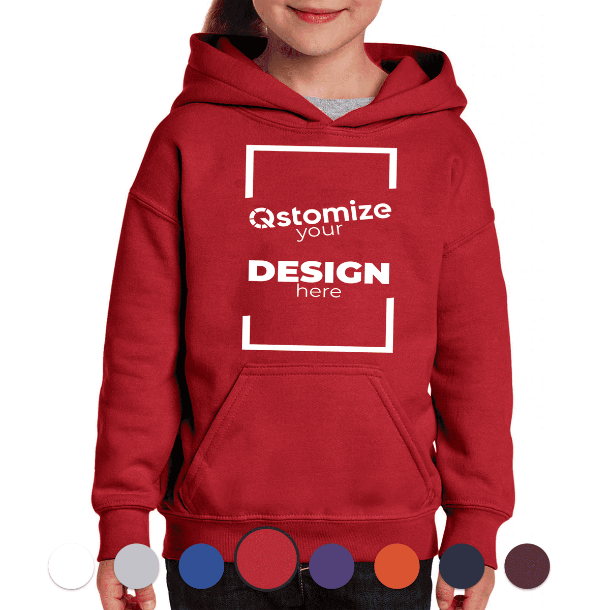 Gildan Heavy Blend™ Youth Hooded Sweatshirt - 18500B