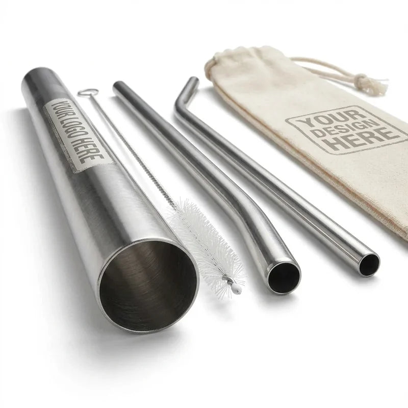 Stainless Steel Straw Set