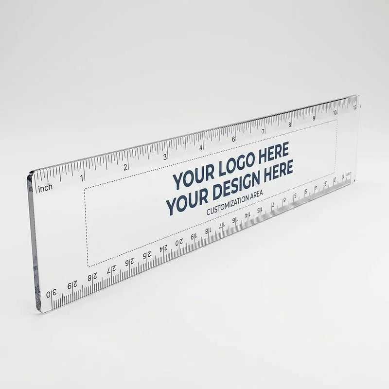 12" Plastic Ruler