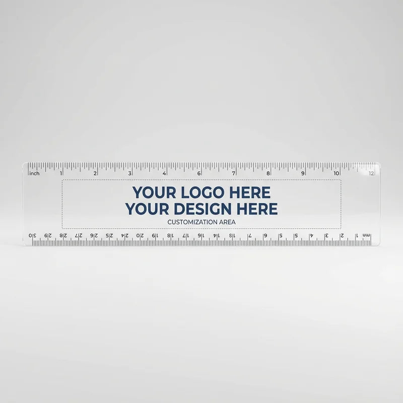 12" Plastic Ruler