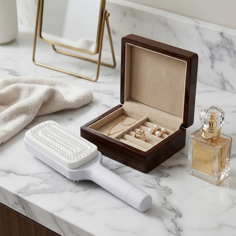 3D Air Cushion Self-Cleaning Brush