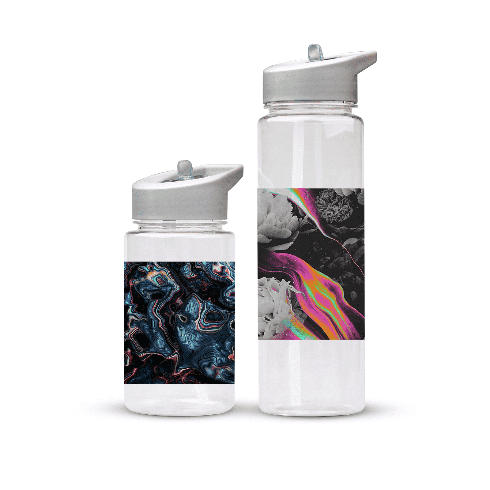 Clear Plastic Water Bottle