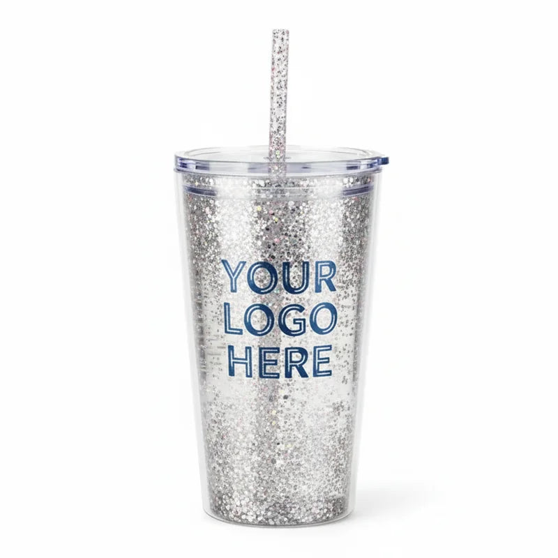 Glitter Acrylic Double-Wall Tumbler