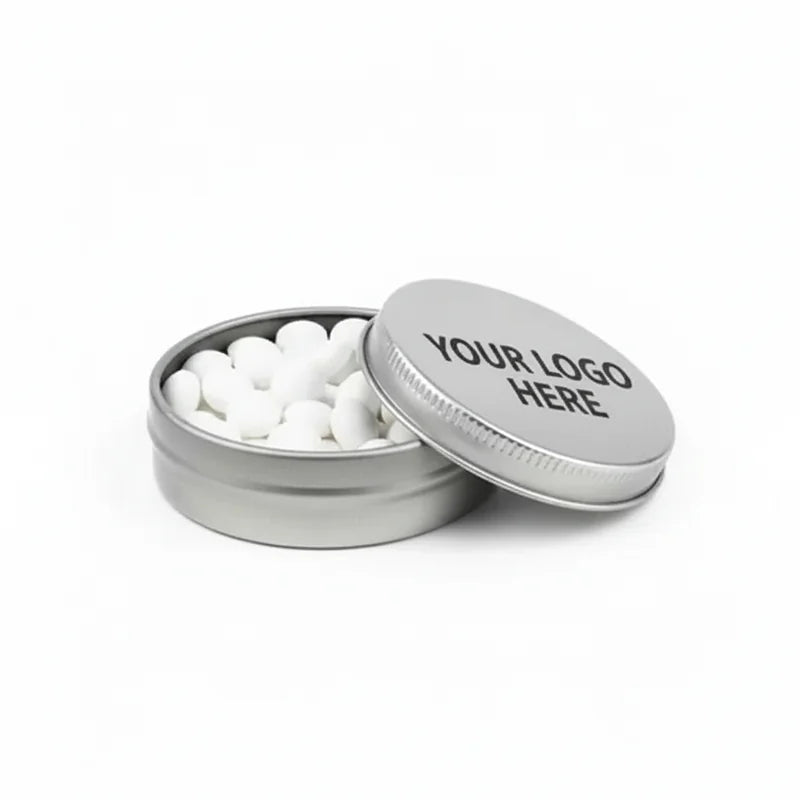 Breath Mints in Tin