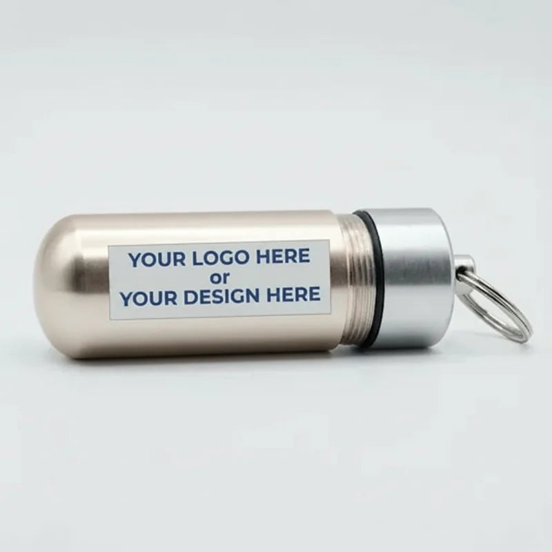 Pill Case Keychain