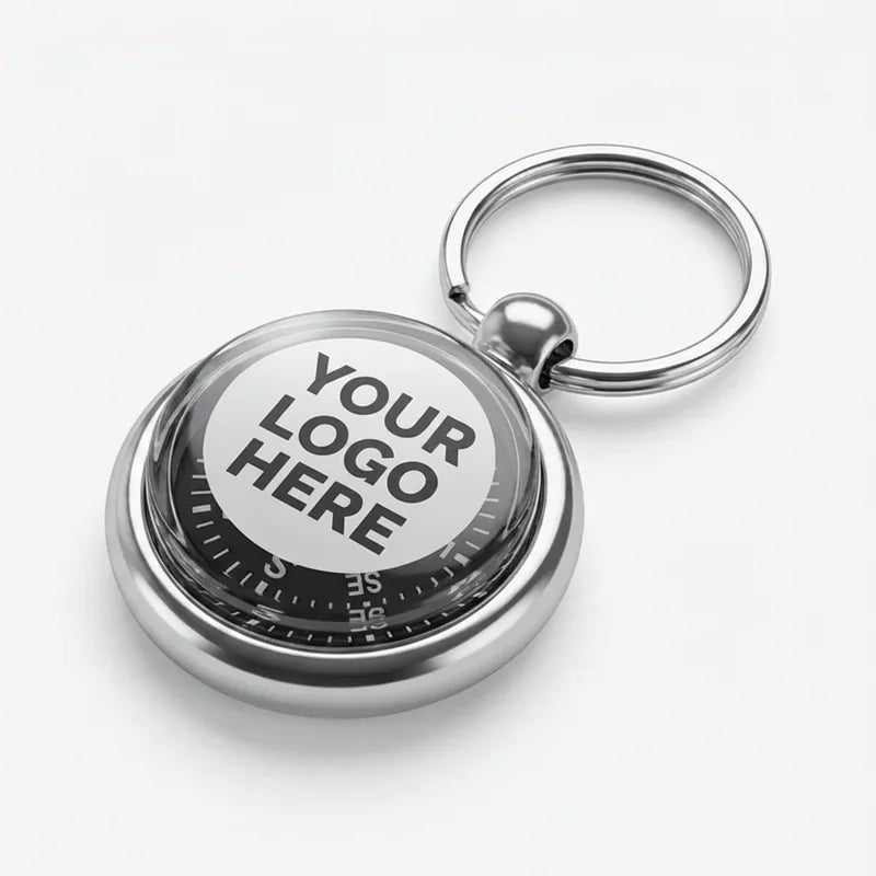 Compass Keychain