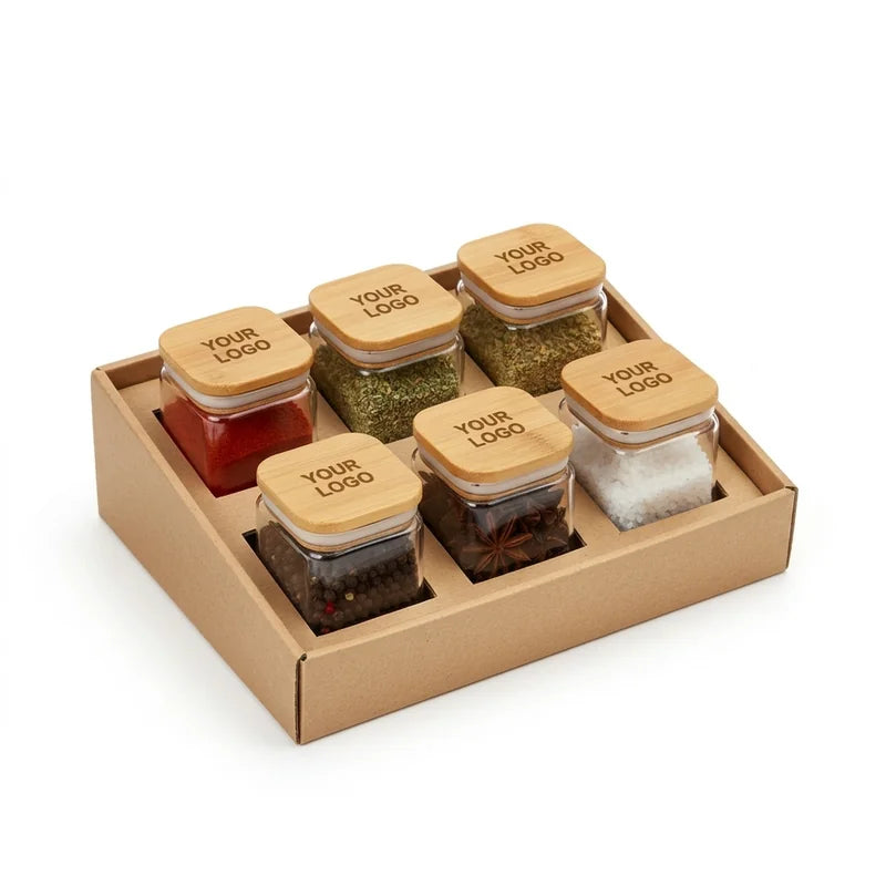 Spice Jar Set 6-Pack