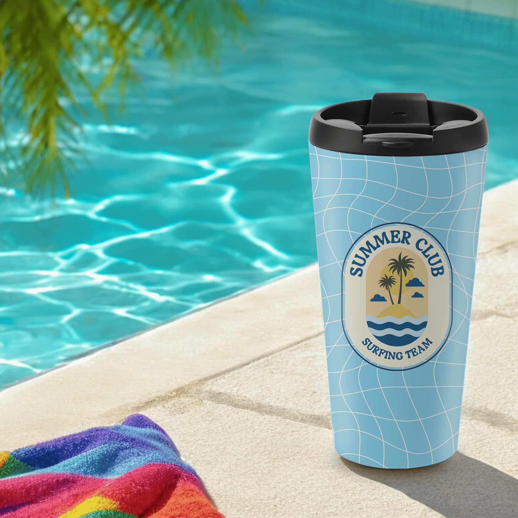 15oz Stainless Steel Travel Mug